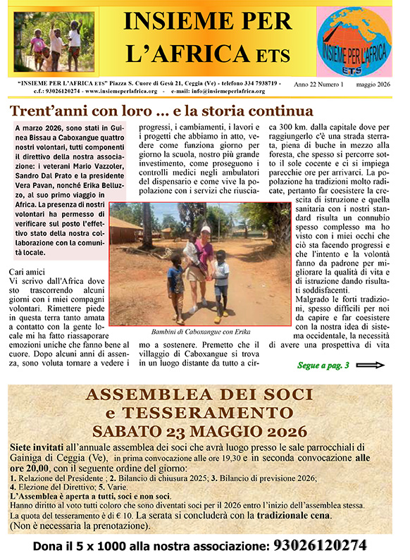 Scarica il giornalino Scarica il giornalino